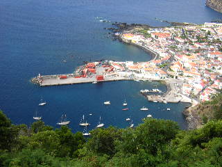 C085 Sao Jorge, Hafen von Velas,Azoren 06.2004